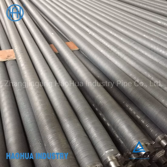 Perfis de tubo de aleta extrudados de alumínio para radiador de computador para trocador de calor