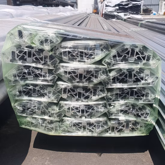 Venda direta da fábrica 6063 perfil de alumínio anodizado com revestimento em pó de grãos de madeira para porta de janela perfil de alumínio industrial CNC